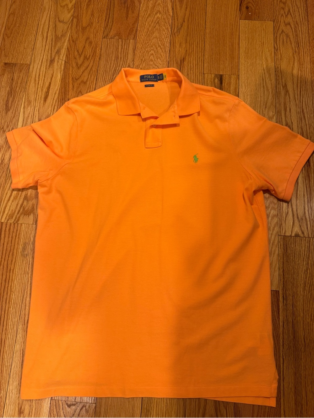 Polo by Ralph Lauren Bright Orange Men’s Short-Sleeve Polo